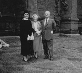 Harvard-Radcliffe Program graduation, June, 1960