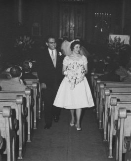 Our wedding, September 17, 1961