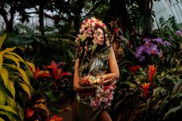 Dominique Murray Photograpy - Olesya Nova Floral Headpiece